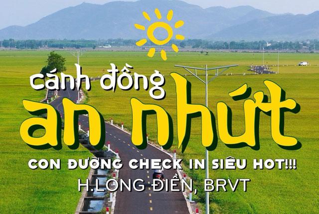 An Nhứt - Cánh đồng lúa hot nhất Bà Rịa - Vũng Tàu.