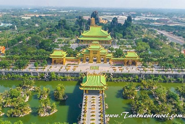 Thuê xe du lịch 16 chỗ, 29 chỗ, 45 chỗ đi Đại Nam 1 ngày giá rẻ