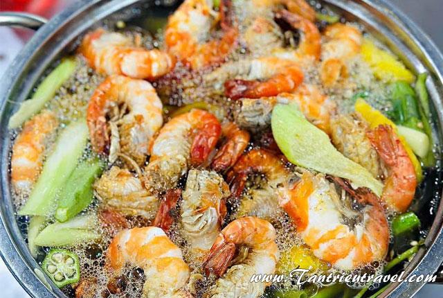 Lẩu tôm 5 Ri - Món ngon phải thử khi đến Biên Hòa