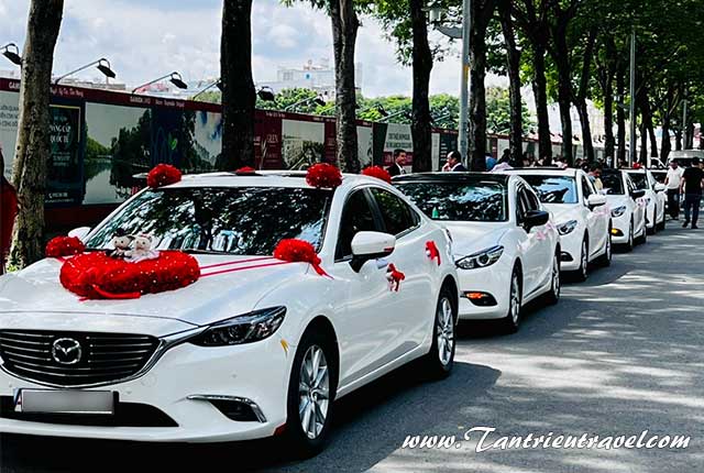 Bảng giá cho thuê xe hoa cưới tại TP.HCM mới nhất 2026 | Tân Triều Travel