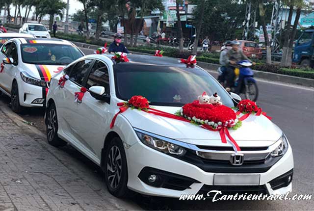 Cho thuê xe hoa cưới Honda City giá rẻ tại TPHCM
