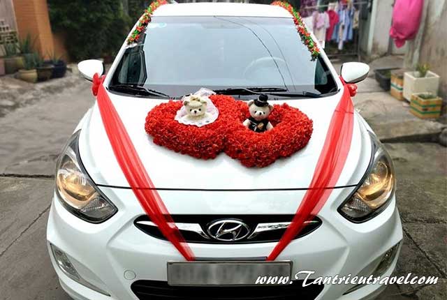 Cho thuê xe hoa cưới Hyundai Accent giá rẻ tại TPHCM