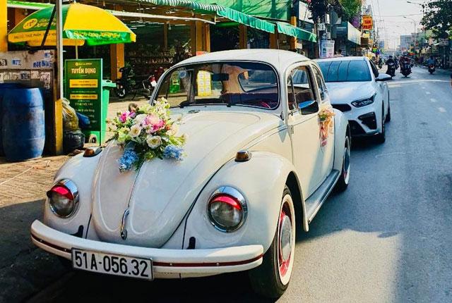 Cho thuê xe cưới cổ Volkswagen 1500