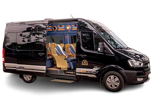 Cho thuê xe limousine 9-16-19 chỗ đi Kon Tum