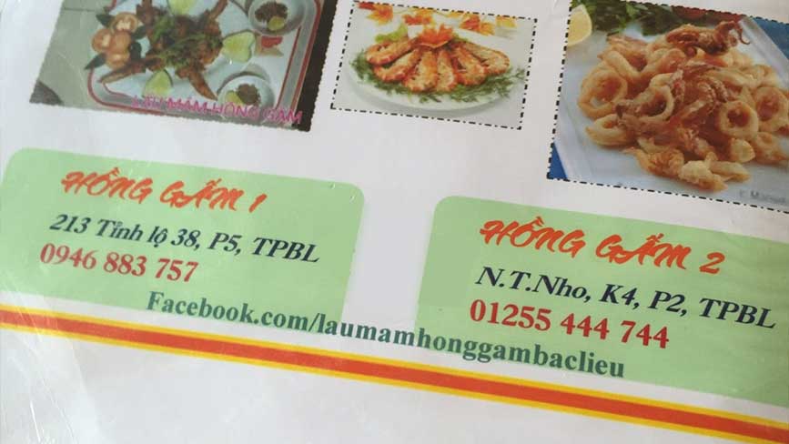 Địa chỉ thưởng thức ẩm thực lẩu mắm tại Bạc Liêu uy tín