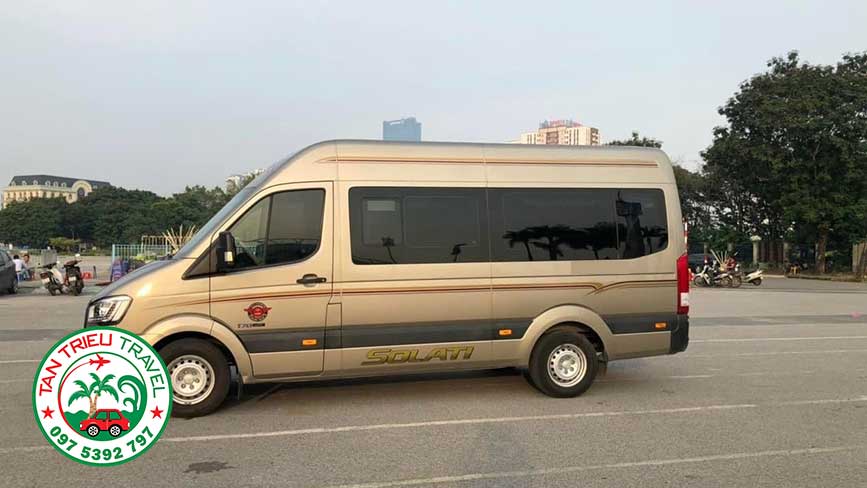 Xe 16 chỗ có thể đi từ Rạch Giá sang Phú Quốc cùng du khách