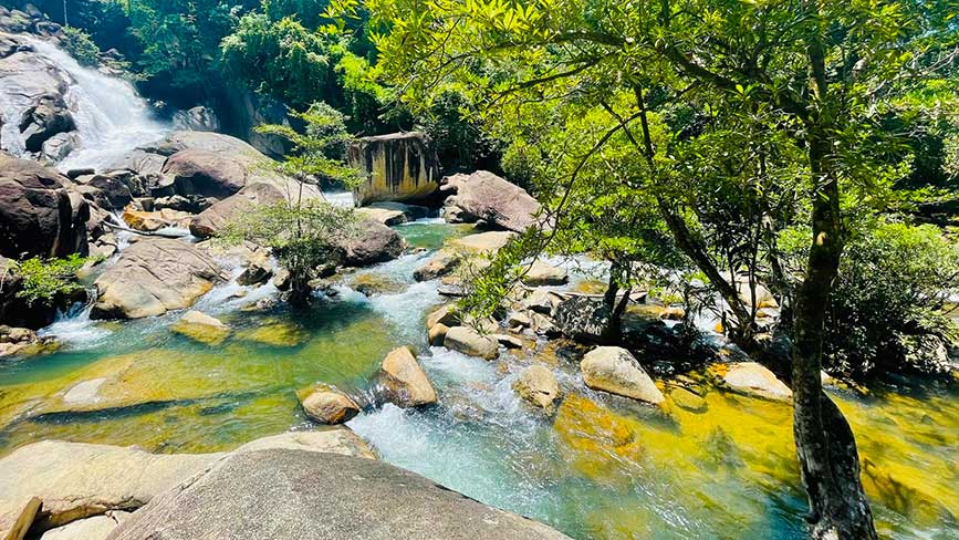 Cảnh đẹp Thác Bà Tánh Linh