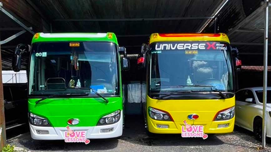 Gọi xe 29 chỗ đi Long Xuyên giá rẻ