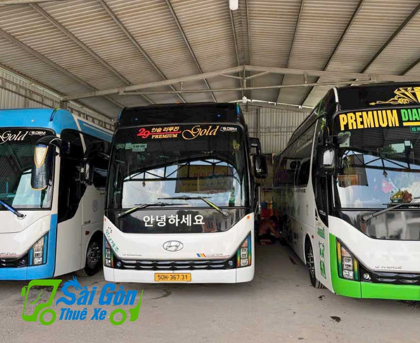 Thuê xe 29 chỗ đi Mỹ Tho giá tốt