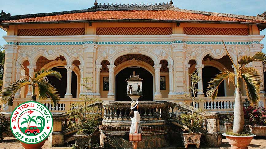 Nhà cổ Cải Cường điểm tham quan thu hút du khách đến tham quan chụp hình