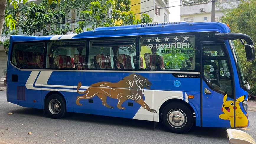 Thuê xe 29 chỗ đi Tri Tôn An Giang