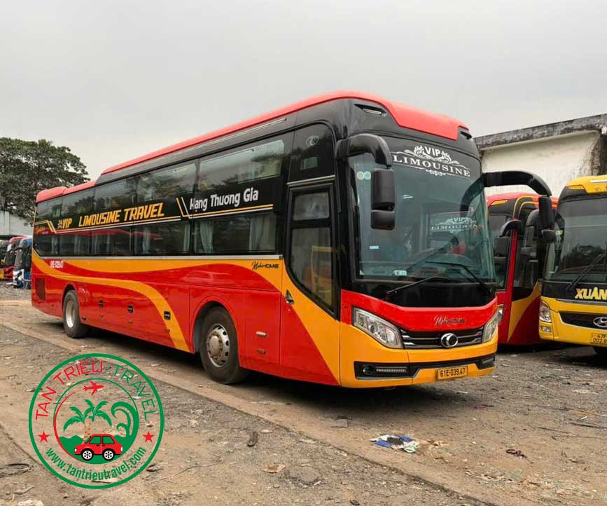 Cho thuê xe 44 giường đi Hà Tiên