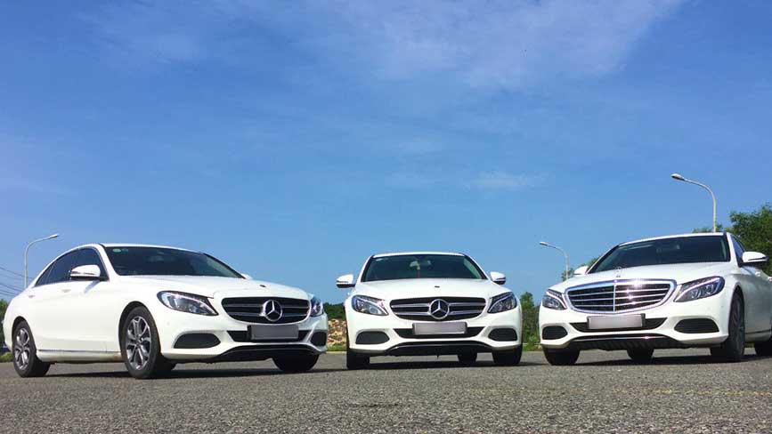 Các dòng xe hoa cưới Mercedes phổ biến