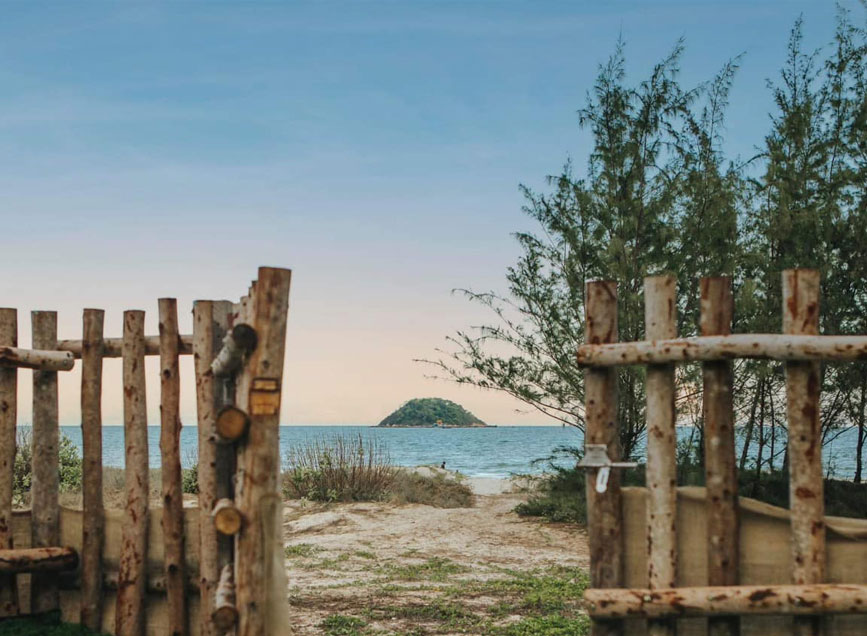 Một căn hộ homestay có hướng quay ra biển