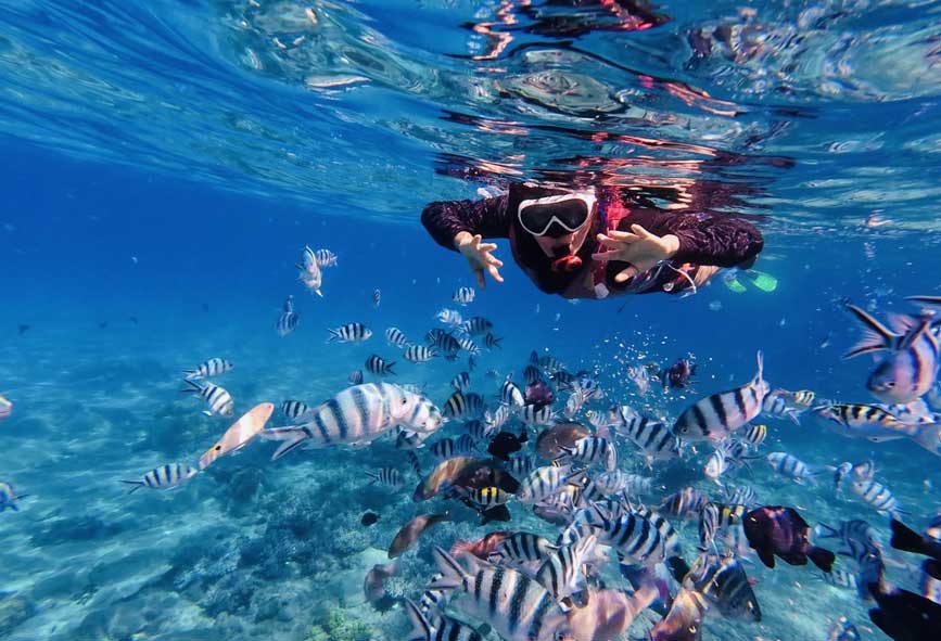 Lặn biển là trải nghiệm thú vị khi đi Nha Trang