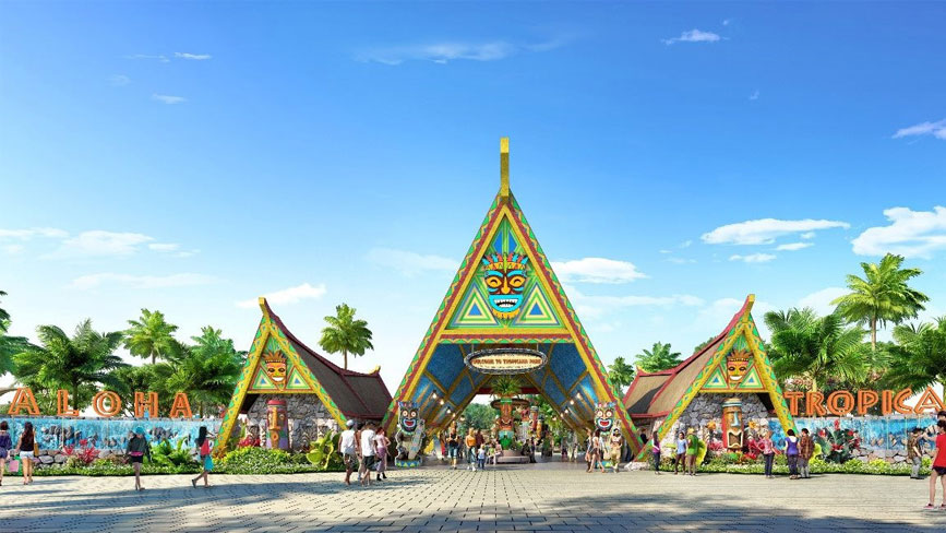 Tropicana thiên đường sống ảo mới tại Hồ Tràm