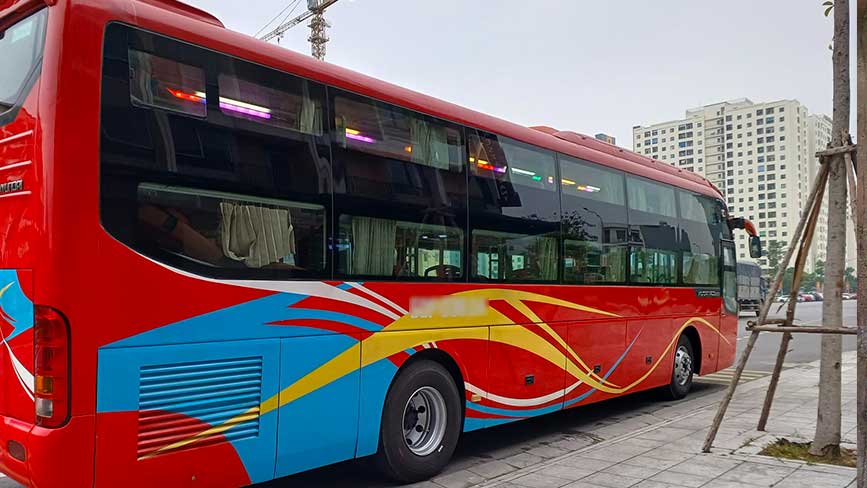 Xe giường nằm, phương tiện giúp đi hành hương đức mẹ tiết kiệm và đi đoàn đông