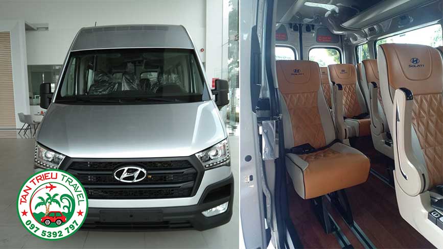 Thuê xe 16 chỗ đi Lagi cuối tuần nhiều ưu đãi