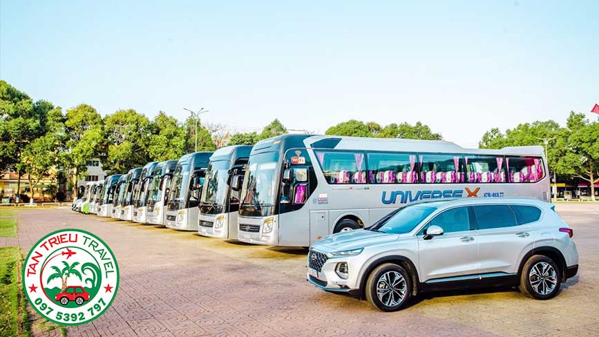 Lựa chọn nhiều dòng xe du lịch chất lượng tại Tân Triều Travel