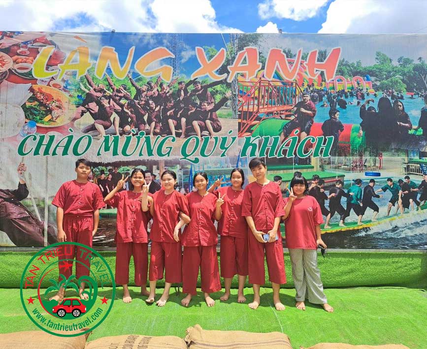 Khu du lịch vườn xanh Bến Tre
