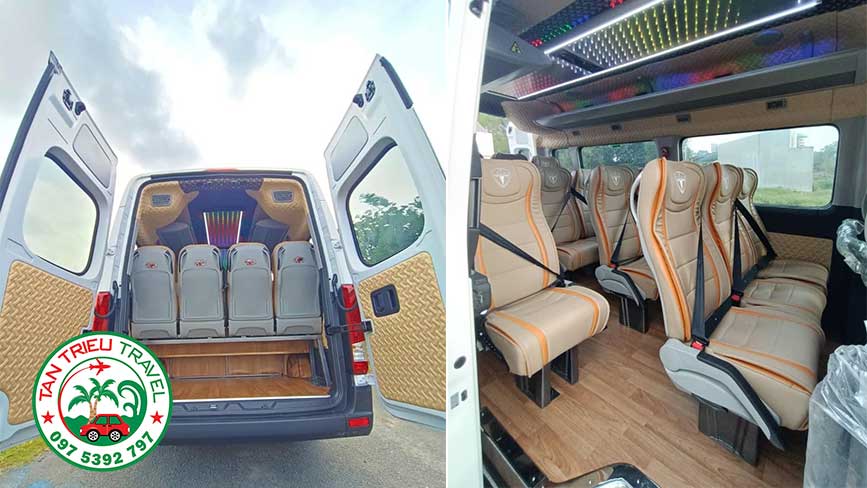 Dòng xe 16 chỗ Hyundai Solati phù hợp với đi Ninh Chữ - Vĩnh Hy