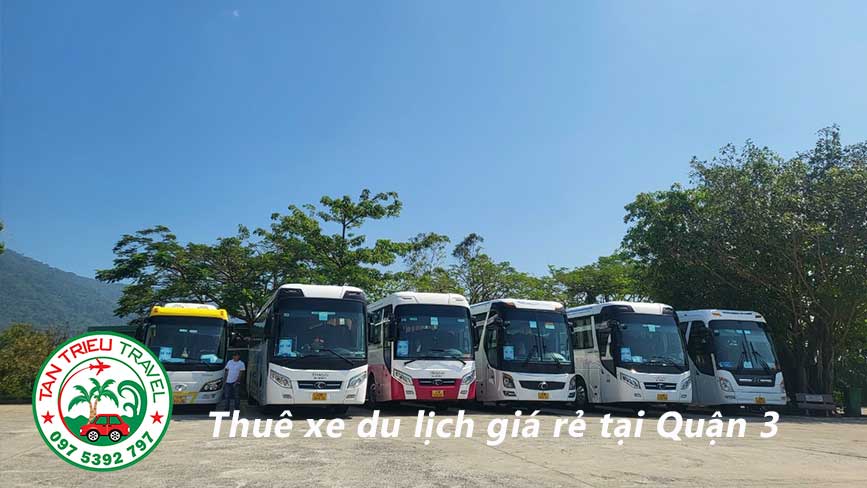 Đơn vị cho thuê xe du lịch có bãi xe tại quận 3