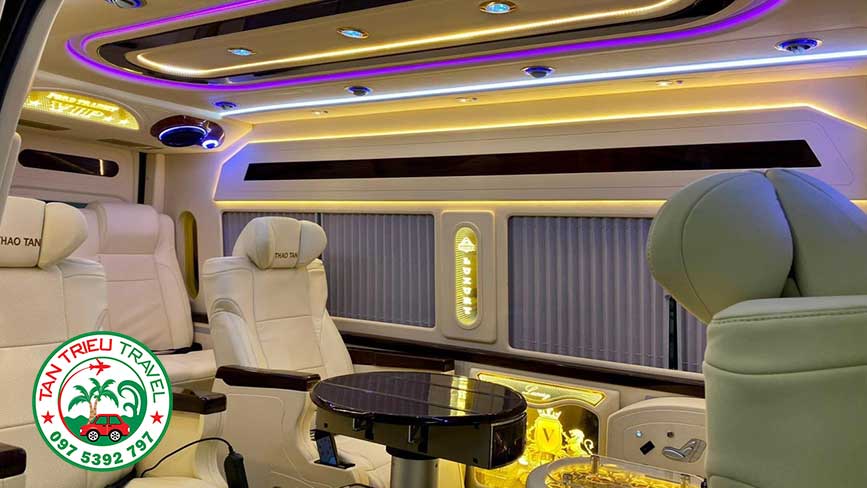 Tiện ích sang trọng và đẳng cấp khi thuê xe limousine 