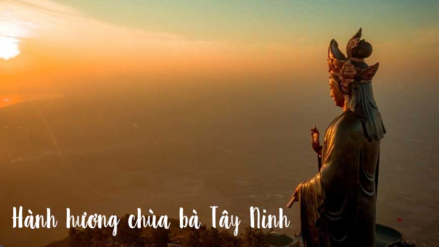 Thuê xe 16 chỗ đi hành hương chùa bà Tây Ninh