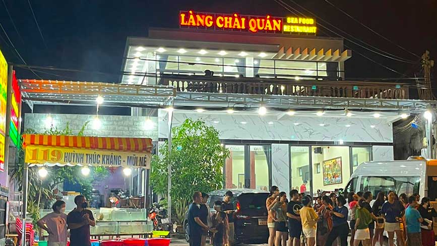 Làng Chài Quán, thích hợp cho các đoàn gia đình