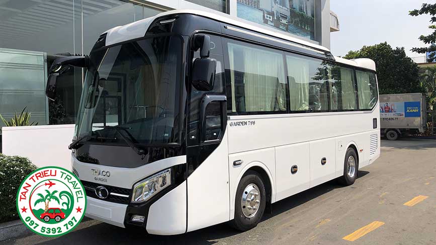 Xe 29 chỗ Thaco, dòng xe ưa thích lựa chọn đi Đà Lạt