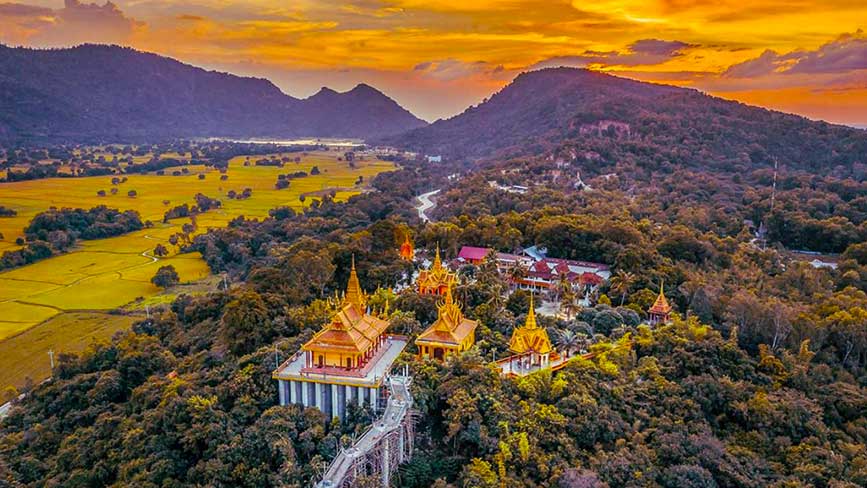 Ngôi chùa Khmer độc đáo tại Tri Tôn