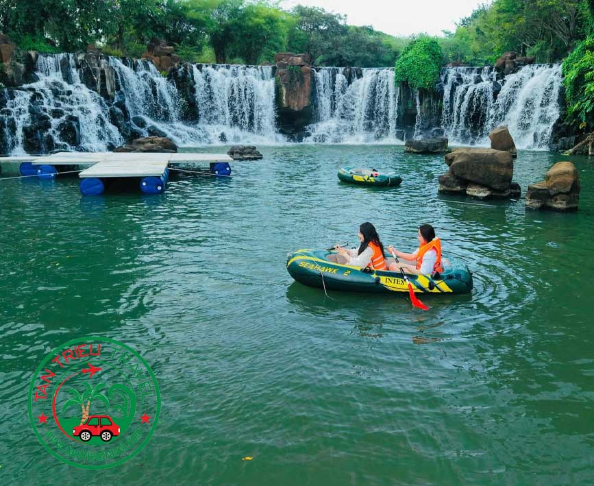 Cảnh đẹp thác Giang Điền