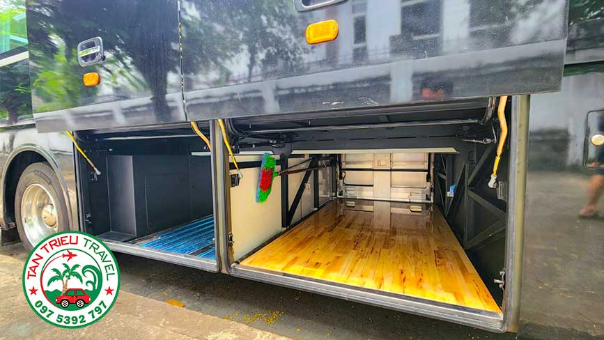 Cốp xe rộng rãi, chứa được nhiều hành lý