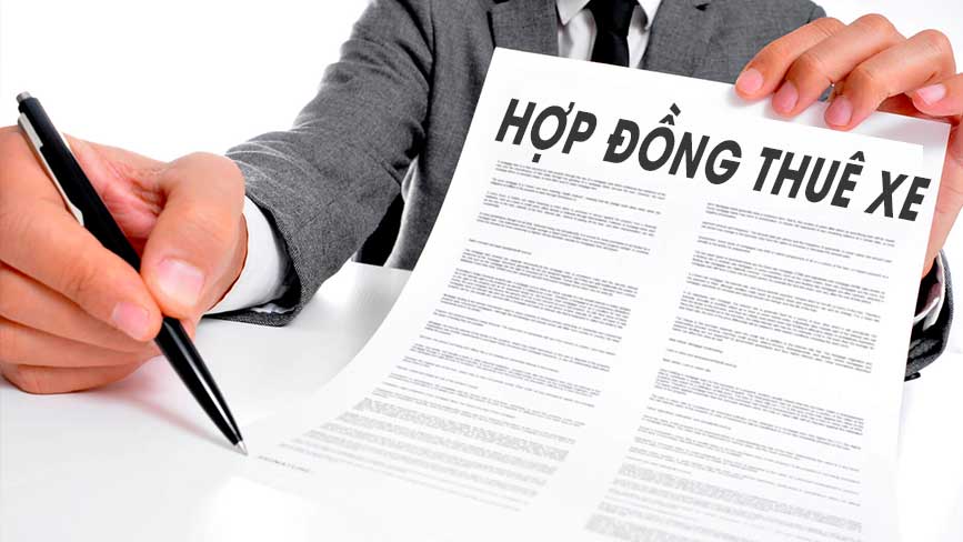 Ký hợp đồng thuê xe cần kiểm tra kỹ nội dung