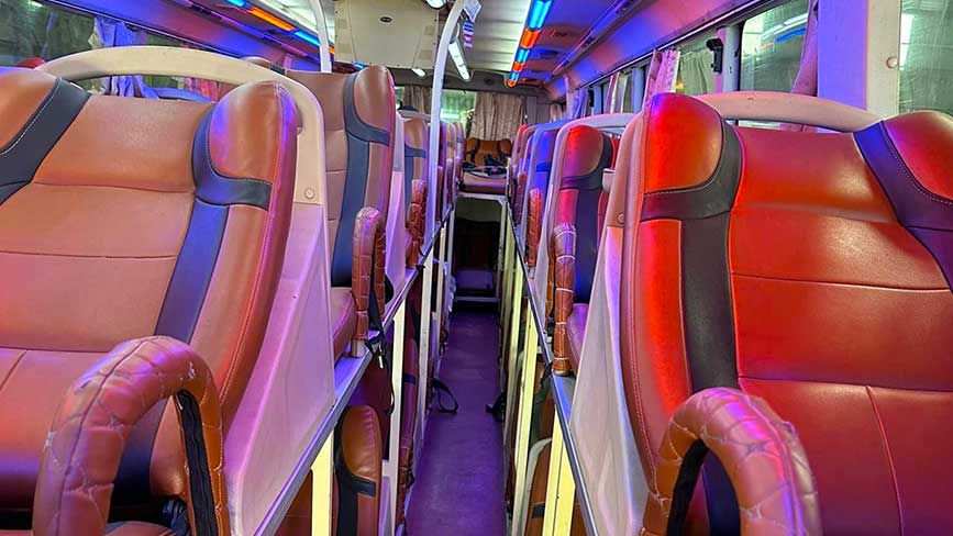 Dòng xe nằm 40 giường phổ biến trên thị trường hiện nay