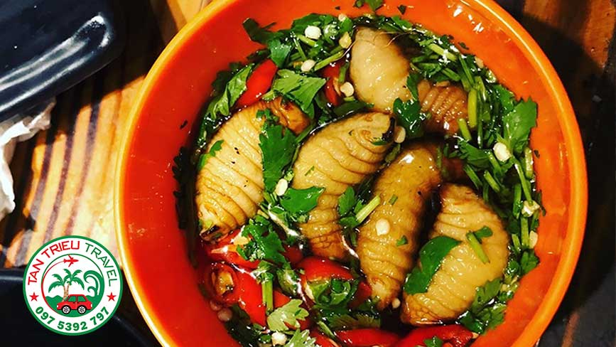 Đặc sản Đuông Dừa Bến Tre