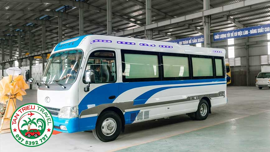 Lựa chọn các nhà xe uy tín khi thuê xe 29 chỗ
