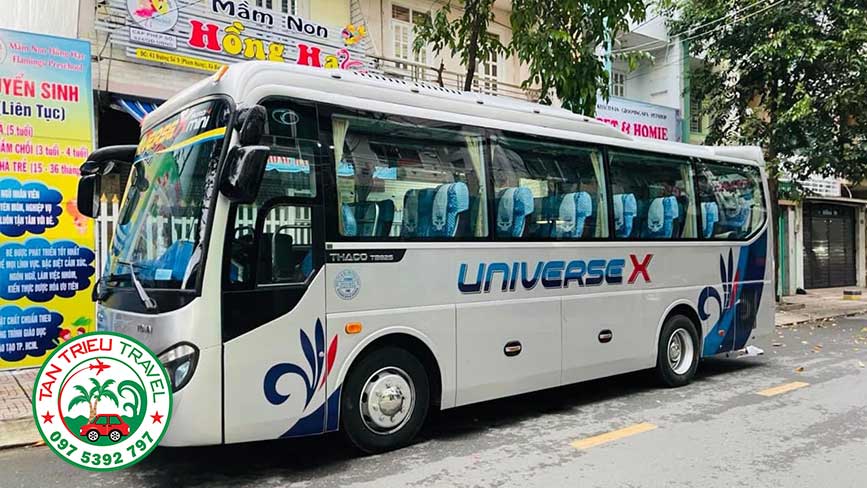Lựa chọn dòng xe 29 chỗ Thaco đời mới đi Trà Vinh