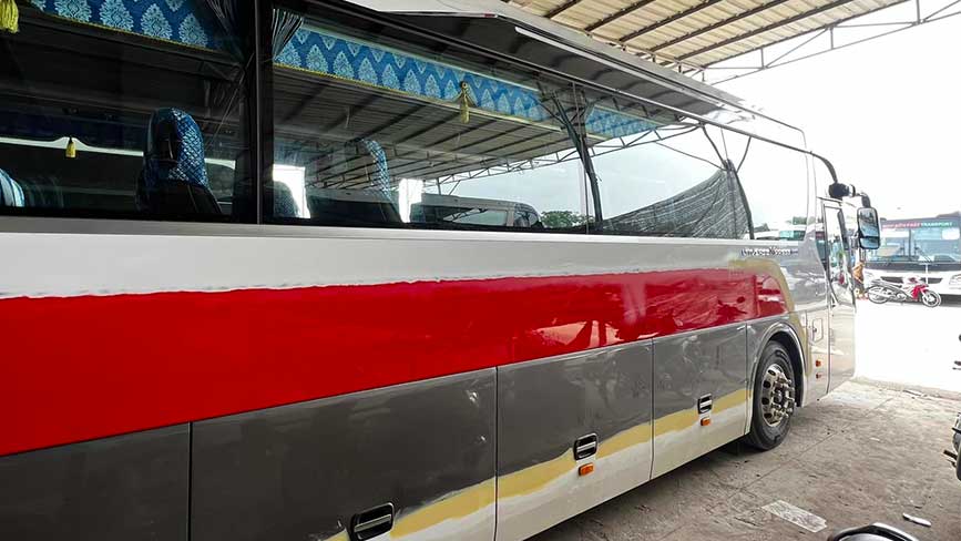 Chọn dòng 45 chỗ Universe đi Cái Bè