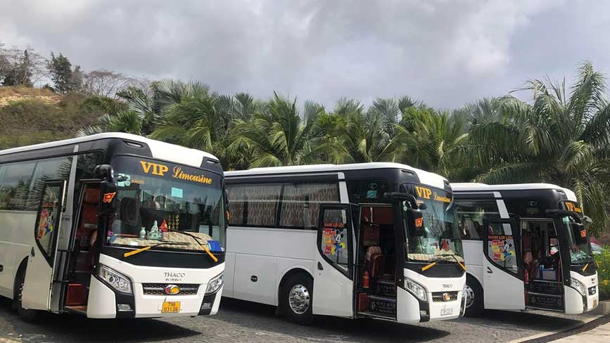 Tân Triều Travel có đội xe 45 chỗ đáp ứng nhu cầu của quý khách