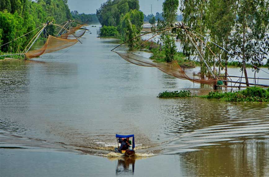 Mùa nước nổi ở An Giang