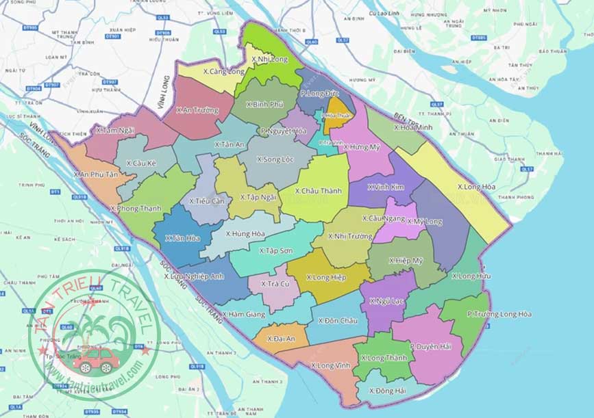 Cho thuê xe du lịch đi Trà Vinh 