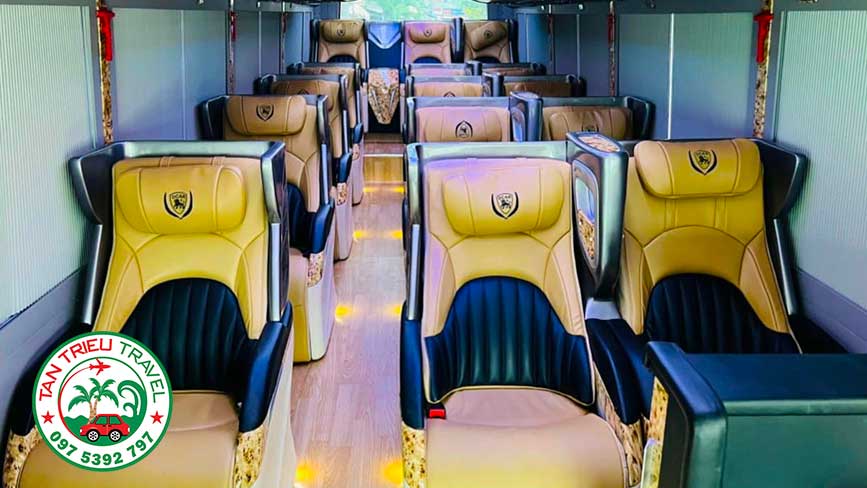 Thuê xe limousine 19 chỗ đi chợ Gạo