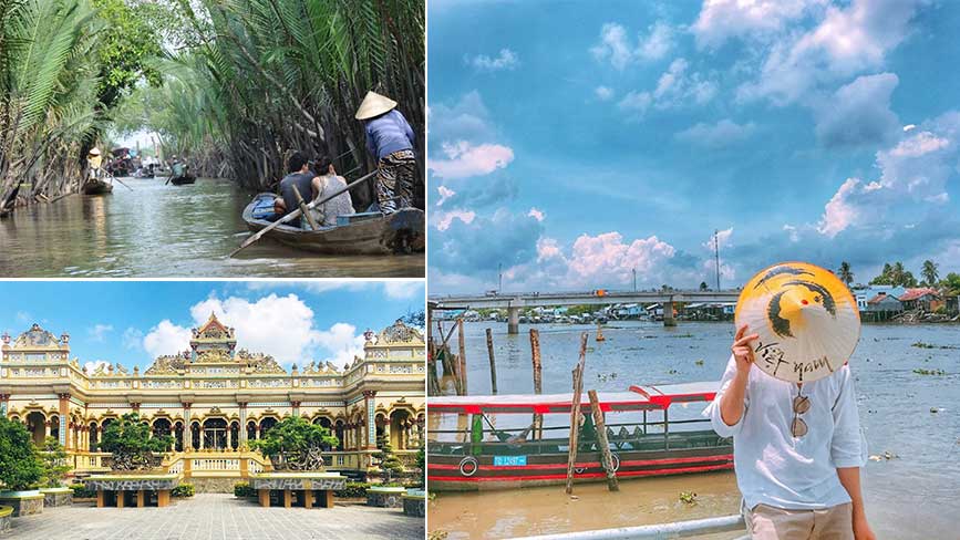 Cảnh đẹp sông nước Tiền Giang