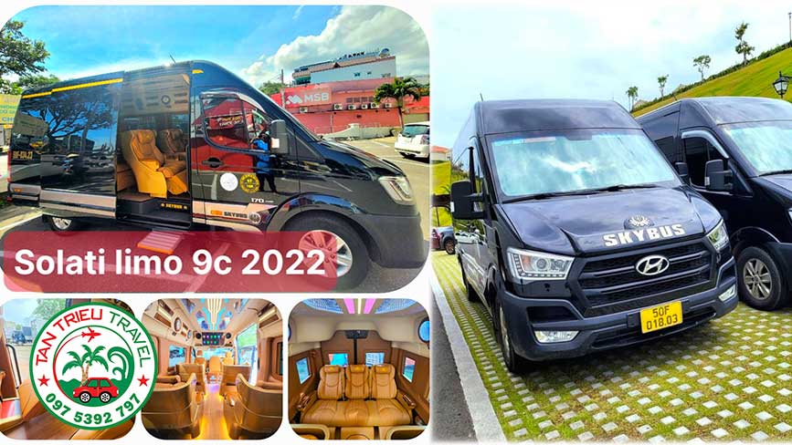 Các dòng xe limousine tại Tân Triều đời cao 2022
