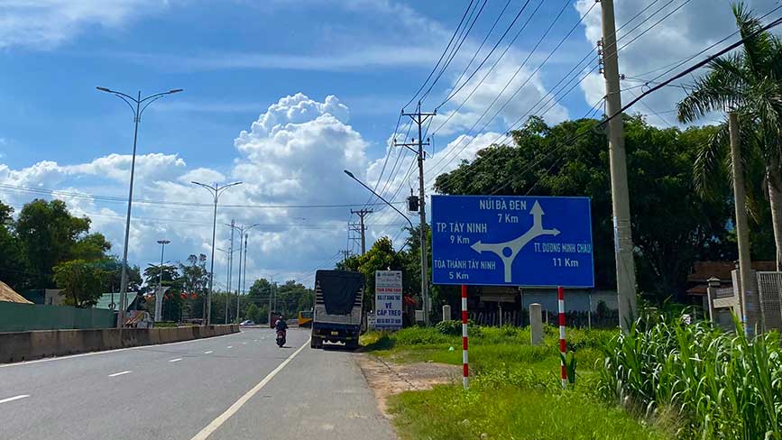 Bản hướng dẫn đến thành phố Tây Ninh và các khu vực lân cận