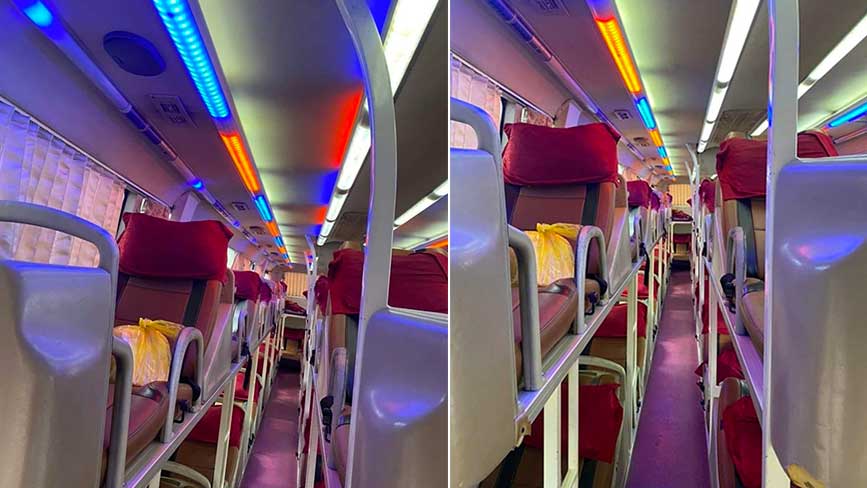 Nội thất dòng xe giường nằm 40 giường